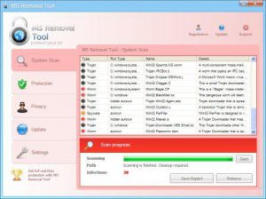 Cómo eliminar el virus “MS Removal Tool”