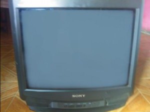 TV Marca SONY Modelo KV-21SD2/8 pantalla negra